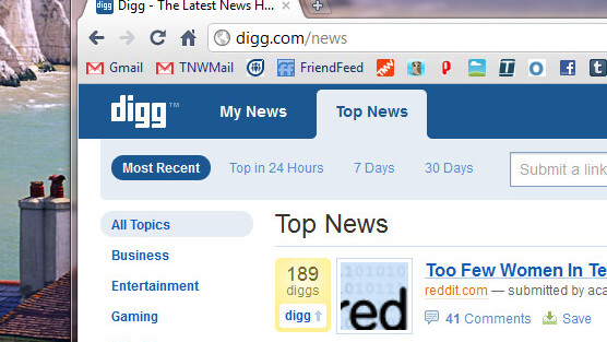 Reddit games the new Digg. Has 7 of its own posts on the front page.