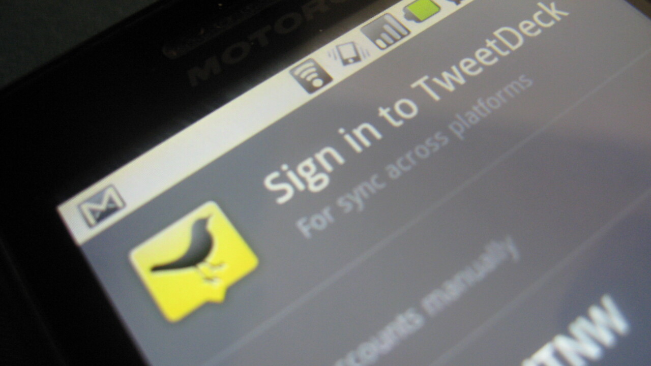 Beware Of Fake TweetDeck App On The Android Market