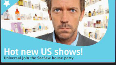 SeeSaw lets you stream House, Heroes, 30 Rock and more for 99p