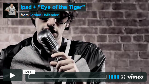 Eye of the Tiger, on iPads..