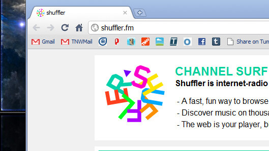 Shuffler: Discover new tunes by turning music blogs into Internet radio