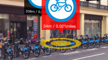 Find London’s ‘Boris Bikes’ via Augmented Reality on your iPhone