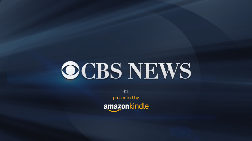 New CBS News iPad app “presented by Amazon Kindle”