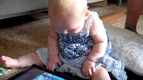 When Toddlers Go iPad App Shopping Wild