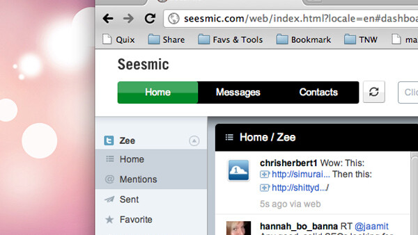Seesmic Web gets an update, multiple Twitter accounts now supported