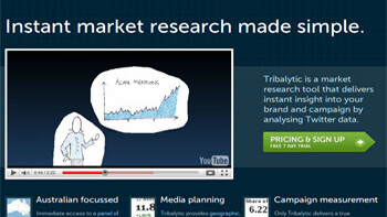Twitter-based market research tool, Tribalytic, launches