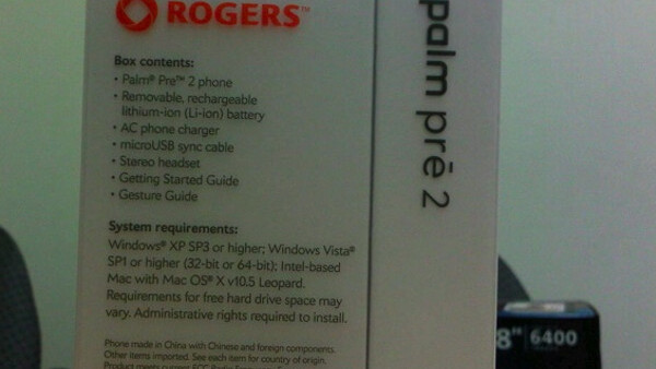 Palm Pre 2 Coming to Rogers: Confirmed