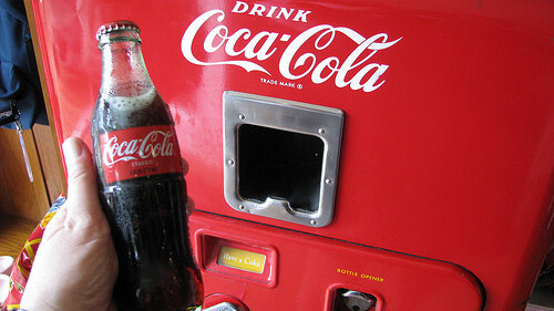Coca Cola vending machines to support mobile payments