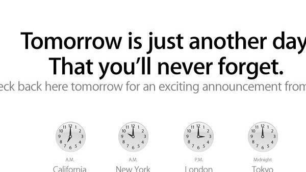 Apple has an exciting iTunes announcement coming tomorrow