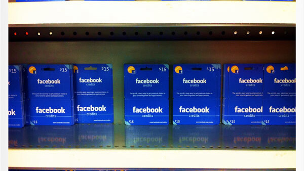 Facebook Credits come to UK retailers, launching this week