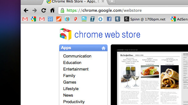 The Chrome Web Store Is Live!