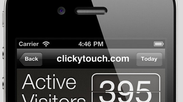 Analytics app ClickyTouch comes to iPad
