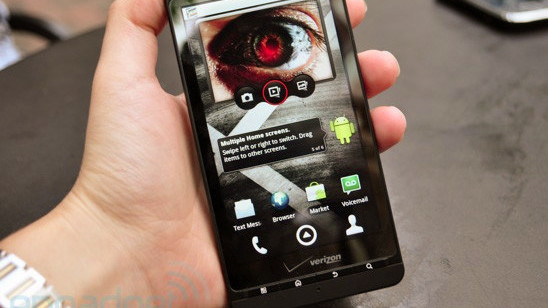 Verizon’s first LTE phone? Motorola’s dual-core, 4.3-inch Droid Bionic.