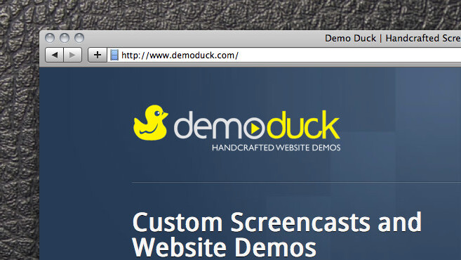 You have a website, you want a demo video. You need Demo Duck.