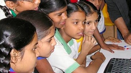 The “Granny Cloud” uses Skype to educate children in India