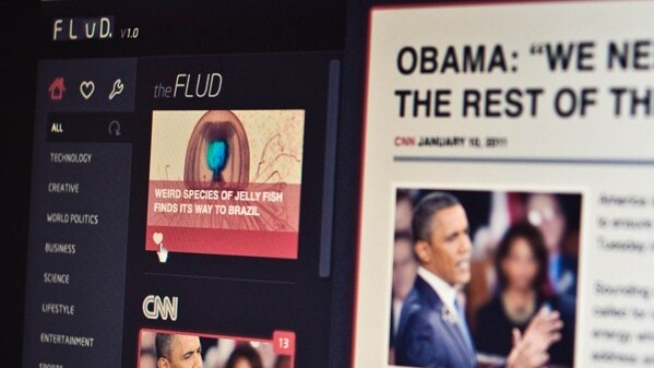 FLUD. Grand iOS news reader launching flood of new features