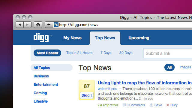 New features and a new design come to Digg. No, for real this time.