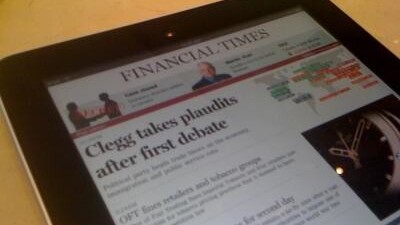 Financial Times iPad App Soon To Pass 500,000 Downloads