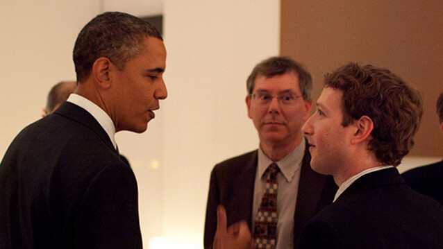 When Obama met Zuckerberg, caught on camera