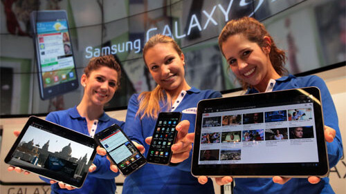 Samsung Galaxy S II and 10-inch Galaxy Tab emerge in official shots