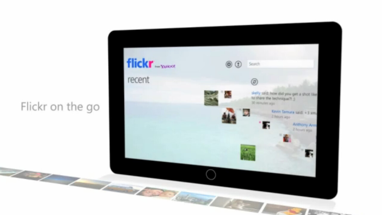 Flickr launches official Windows 7 and Windows Phone 7 apps