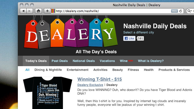 Dealery: Daily deals aggregation and now its own #winning products too