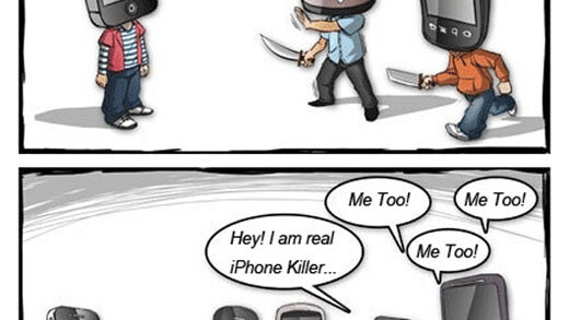 What happens when the iPhone killers meet?