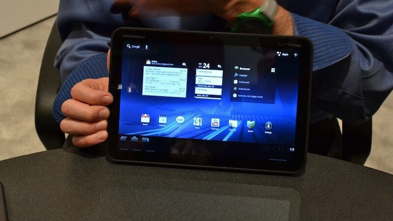 Motorola Xoom to get over the air update today, receive Flash support