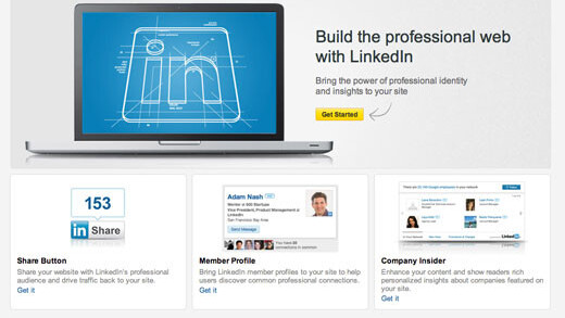 LinkedIn launches developer platform, social plugins