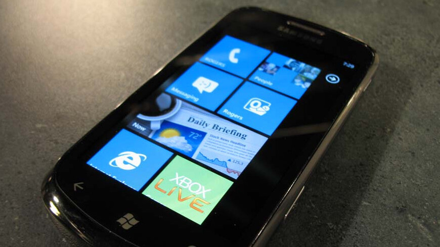 Security update for WP7 handsets rolling out now