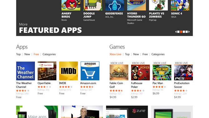 Web version of WP7 app Marketplace unveiled