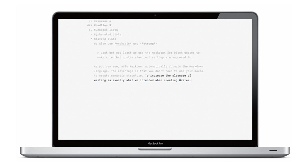 Ultra-minimalist writing app iA Writer now available for Mac