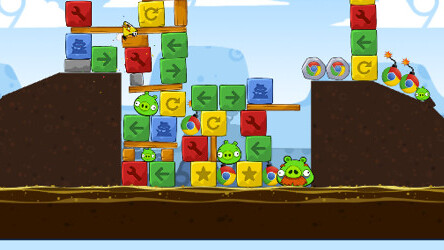 Angry Birds for Chrome already hacked, unlocking all levels
