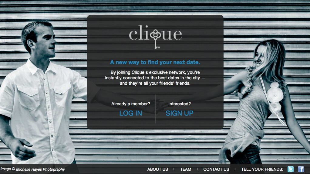 Interview: Clique, a dating site Facebook should be jealous of