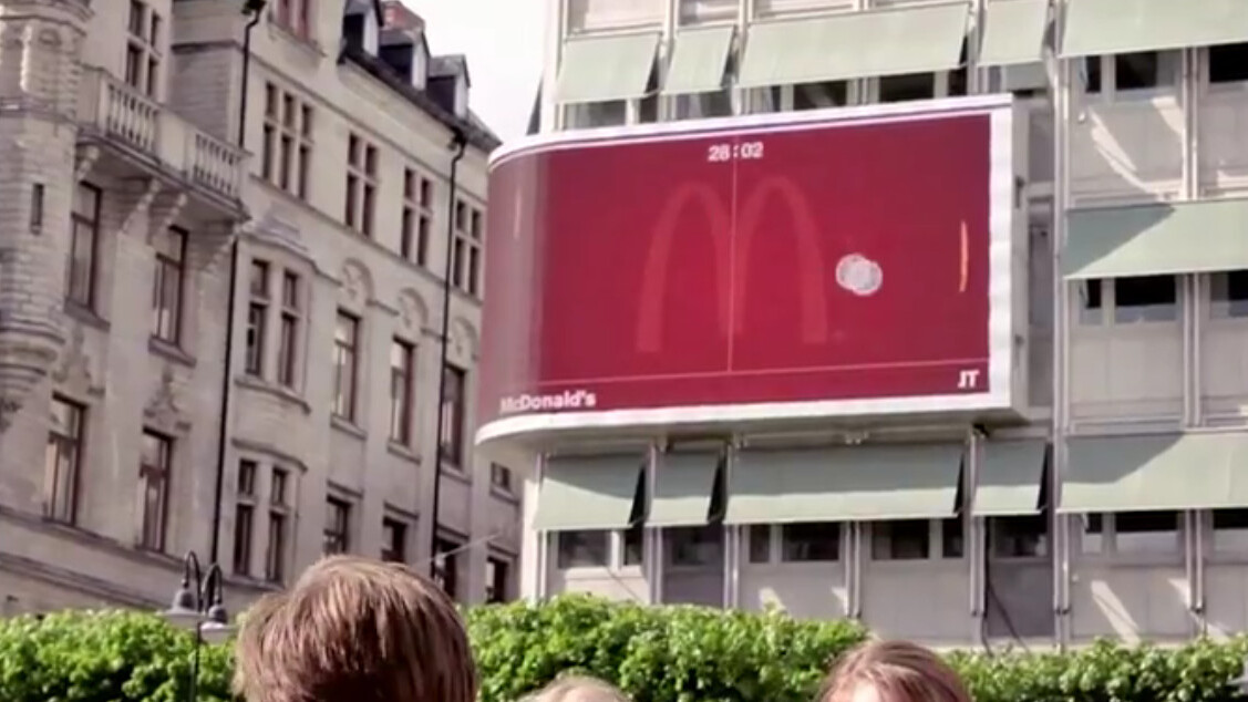 McDonald’s Brilliant Interactive Billboard Campaign