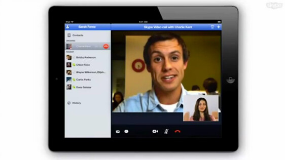 Is this a demo video of Skype’s new iPad app? Yep. [Updated]