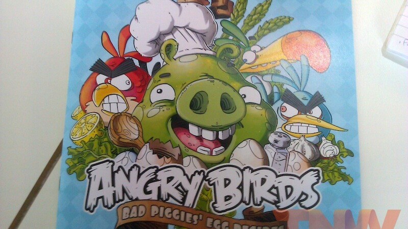 Puffies Popovers? Gallic Garlic? A first look at the Angry Birds Cookbook