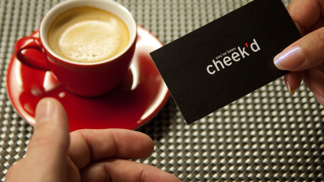 Have you been Cheek’d? The dating service with “business cards”