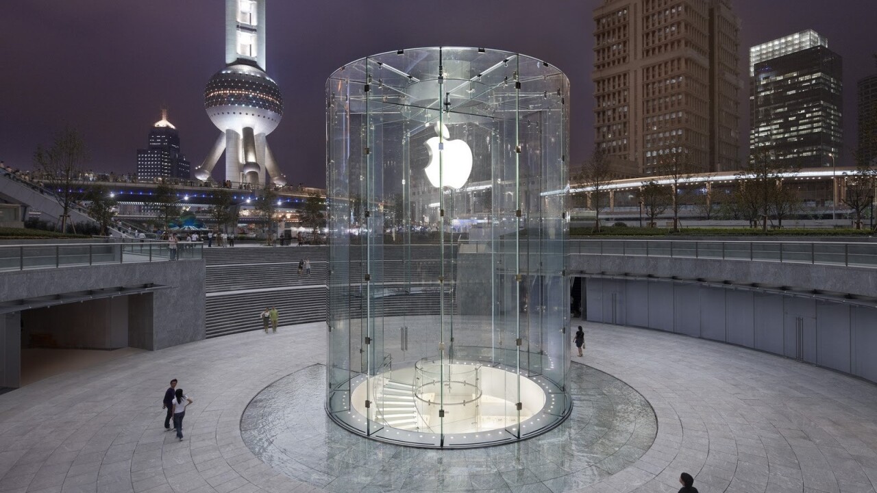 Apple reportedly boosting Chinese presence with first Chengdu stores