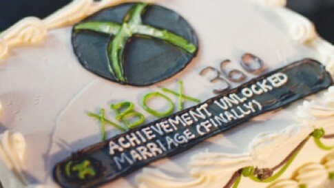 Achievement unlocked! Xbox 360 wedding cake makes a game of marriage