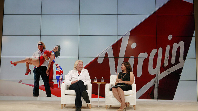 Virgin Founder Richard Branson says thumbs up to social media