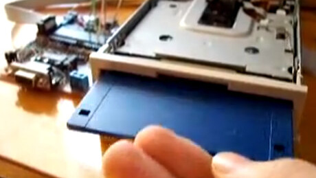 Incredible: The Imperial March from Star Wars, as played on two floppy drives