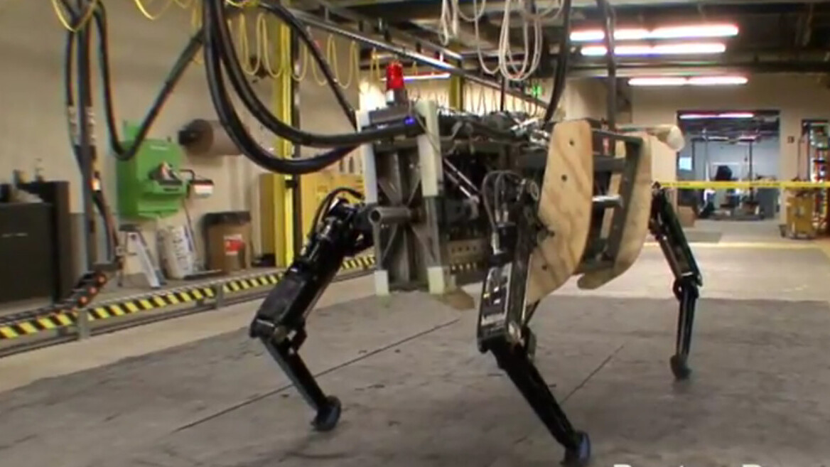 Meet AlphaDog, Boston Dynamics’ scary brute robot