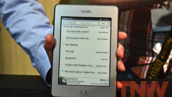 Amazon announces Kindle touch for $99, Kindle touch 3G for $149, Nov 21st