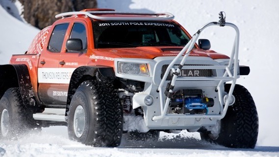 This hi-tech polar vehicle was built to break the South Pole overland record