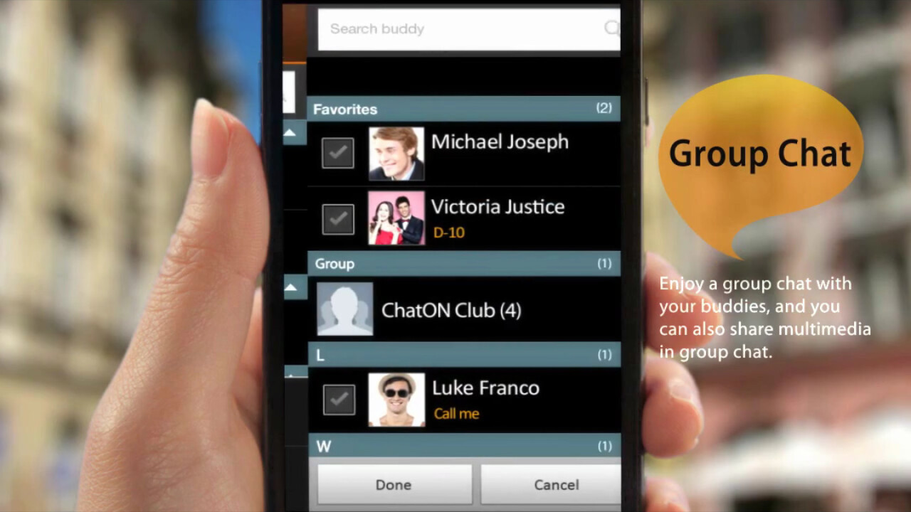 Samsung’s new group-messaging app ChatON hits the Android Market