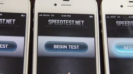 AT&T, Sprint and Verizon iPhone 4S network speeds compared head-to-head-to-head