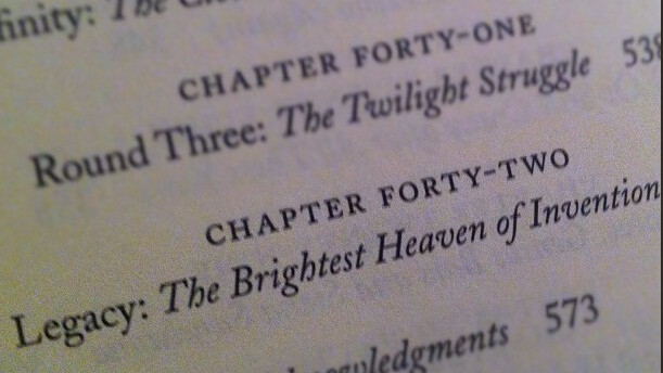 Steve Jobs’ Biography has 42 Chapters. Coincidence? I think not.