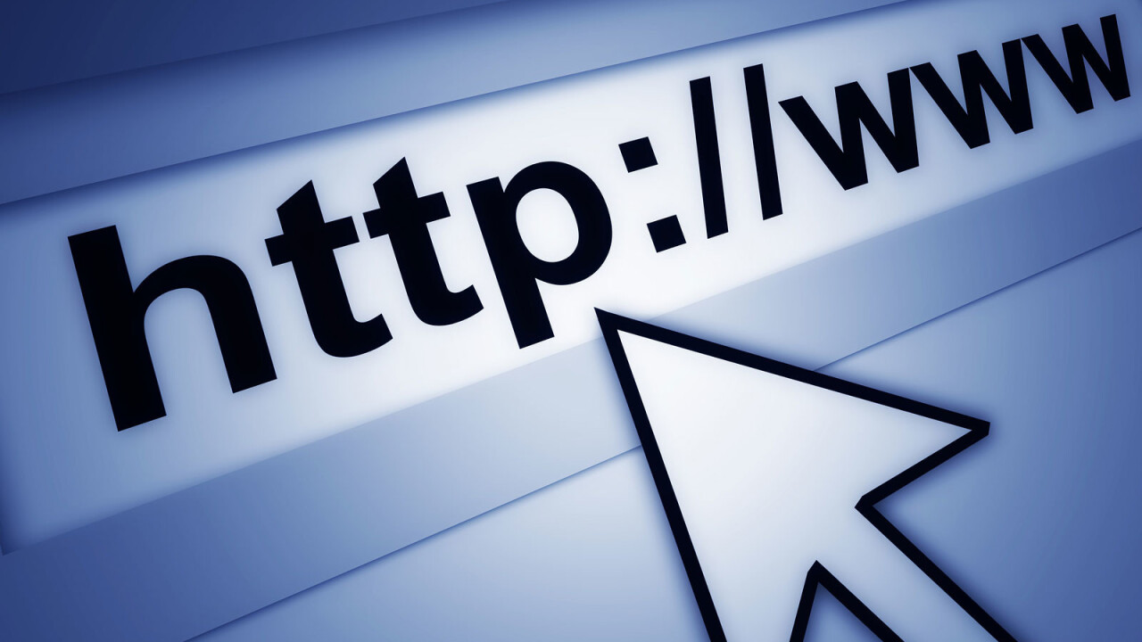 The number of registered .com domain names will soon hit 100 million