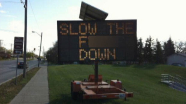 11 Hilariously Hacked Road Signs